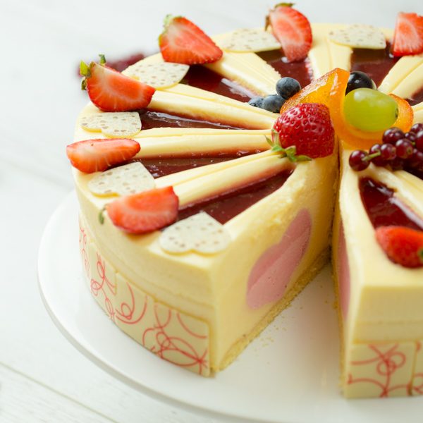 I Love Cake - white chocolate